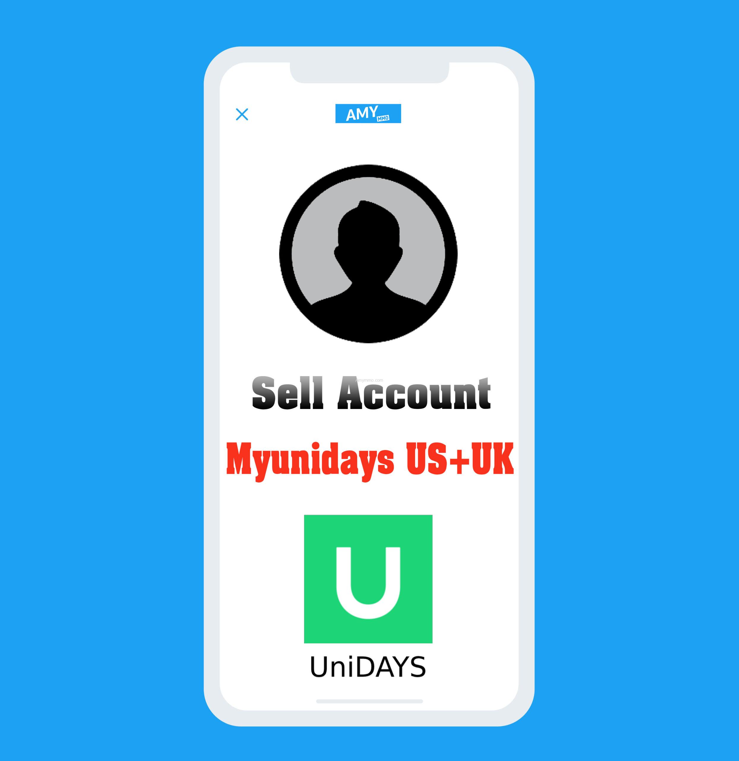 Sell-account-myuniday-usa-uk